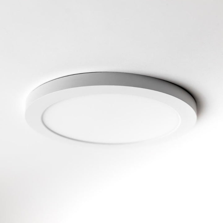 LED Deckenaufbauleuchte "Milano", Weiß