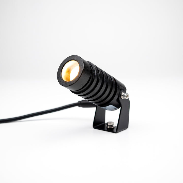 LED Erdspießstrahler "Mole M", 10W, Schwarz