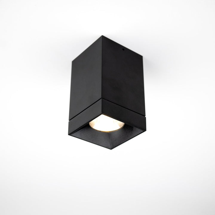 LED Deckenaufbauleuchte "Palermo", 8.9W, Schwarz