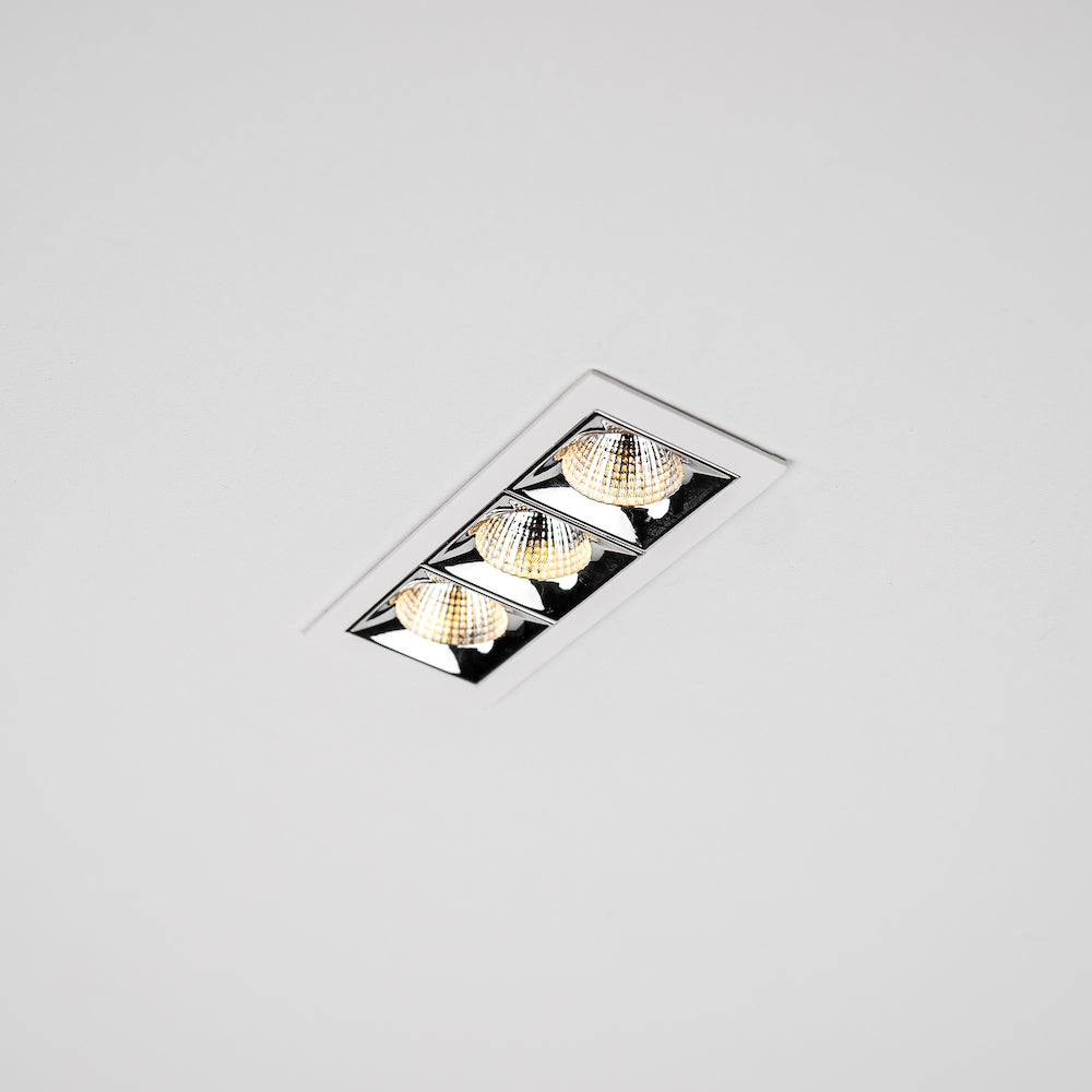 LED Einbaustrahler "Colina III", 10W, Schwarz oder Weiß inkl. Trafo